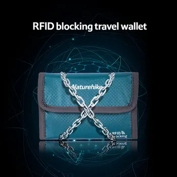 Naturehike RDA blokavimo kelionės piniginės multi-funkcija bilietą anti-vandens purslų įrodymų saugojimo krepšys NH20SN003