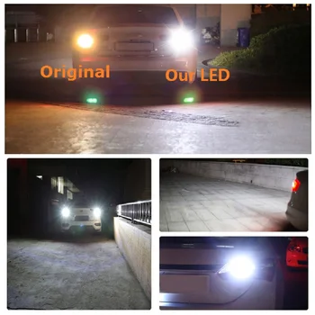 AUXITO 2x T15 T16 W16W LED Lemputė Canbus Automobilio Atbulinės Šviesos 