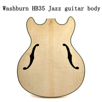 Washburn HB35 džiazo gitara kūno flame maple top klevas galinės ir šoninės faneros