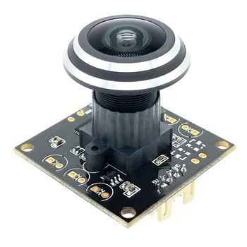 Stebėjimo kamerų Plataus kampo Fisheye 2MP kamera 1080P HD 30/60/120FPS Plug Žaisti Linux OTG uv-C Didelės Spartos USB Kameros Modulis