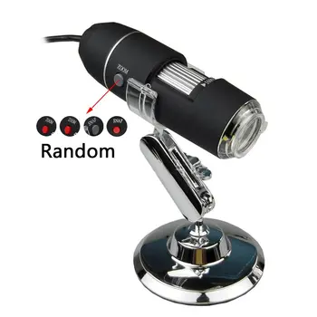 Reguliuojamas Ryškumas Nešiojamų 1600X/1000X 8 LED 2MP Skaitmenines Kišeninis Mikroskopas Biologinis Endoskopą Su CMOS Jutiklis