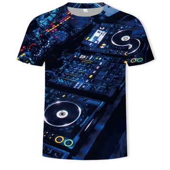 2020 naujų karšto pardavimo T-shirt 3d spausdinimo T-shirt CD grotuvas žmogus T-shirt žmogus T-shirt