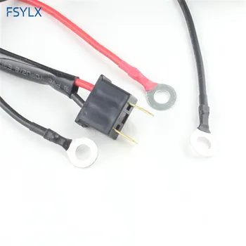 FSYLX 55W 35W 9005 9006 H11 H7 H3 Xenon Relay panaudoti NESLĖPĖ, priekinis žibintas priešrūkinis žibintas laidynas Adapteris jungties Stiprinti kabeliai
