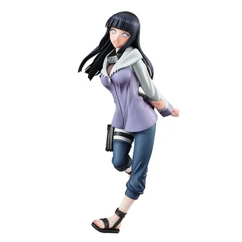 18cm Anime Naruto Shippuden Pav Hinata Hyuuga Veiksmų Skaičiai PVC Kolekcijos Modelis Žaislai Hinata Statulėlės Lėlės Apdailos Dovanos