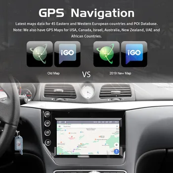 Android 9.0 Anglies Pluošto Maserati GT/GC GranTurismo 2007-2017 Automobilinis CD Multimedijos Grotuvas Stereo Radijo GPS Navigacijos Galvos vienetas