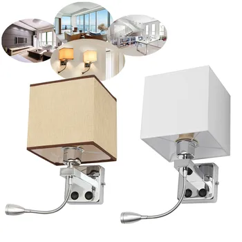 Reguliuojamas LED Sienos Lempos Sconce Šviesos diodų (LED) Sienos Šviesos Akis Apsaugoti Skaityti Tyrimą, Namų Apšvietimas Naktį, Šviesos, Miegamojo, Naktiniai staleliai, Lempa
