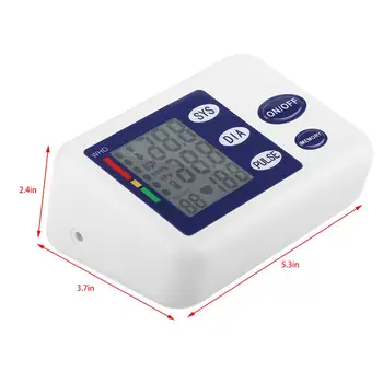Skaitmeninės Automatinio Žasto Monitorius Su Adapteris Sveikatos Stebi Sphygmomanometer Metrų Kamertonas'