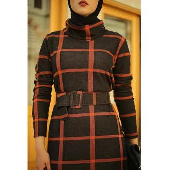 Golfo Moterų Maxi Suknelė Kukli Caftan Didelis Dydis Islamo Musulmonų Drabužiai Mados žiemos Suknelės Turkija Dubajus Hijab 2021