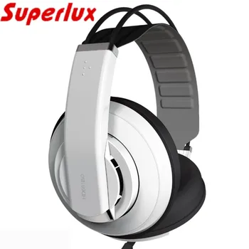Superlux HD681 EVO patobulinta versija dinaminis pusiau atvira garso monitoringas ausinių nuimamas audio kabelis HiFi stereo laisvų rankų įranga