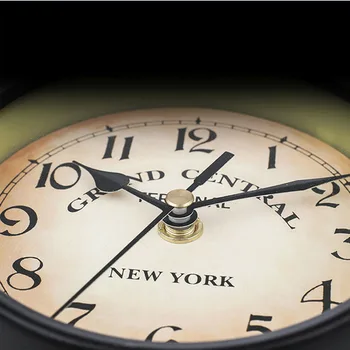 Karšto Klasikinis Retro Sieninis Laikrodis 22CM Dvipusis Ne Atramos Laikrodis Namų Puošybai