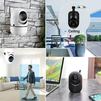 Ip kameros 2021 NAUJĄ protingų namų 1080P HD vaizdo stebėjimo Kamera Belaidžio Saugumo kamerų Prietaisas su Automatinio Stebėjimo kameros wifi