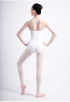Baleto Triko Moterų Joga-Šokis Profesinio Lavinimo Seksualus BodySuit Meninės Gimnastikos Leotard Suaugusiųjų Gilia V Apykaklės Kostiumas