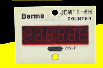 Nemokamas pristatymas originalus originali Bell JAV elektroninė kaupiamasis counter JDM11-6H elektroninės kovos 6-skaitmenų skaičius Jutiklis jutikliai, co