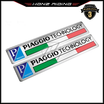 Už Piaggio Vespa MP3 PX Technologijų Motoroleris Lipdukai GTS GTV 125 150 300 3D Motociklu Lipdukas