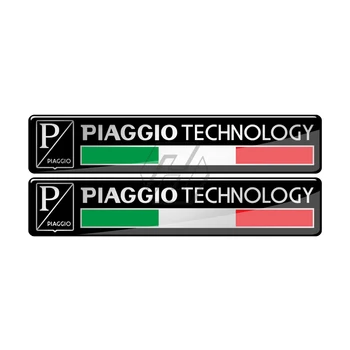 Už Piaggio Vespa MP3 PX Technologijų Motoroleris Lipdukai GTS GTV 125 150 300 3D Motociklu Lipdukas