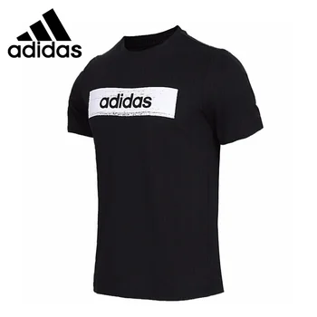 Originalus Naujas Atvykimo Adidas M LANGELĮ GRFX T 2 vyriški marškinėliai trumpomis rankovėmis Sportinę aprangą
