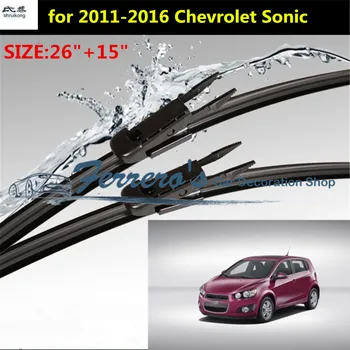 2vnt/daug SG-004 Valytuvai už 2011-2016 Chevrolet Sonic 26