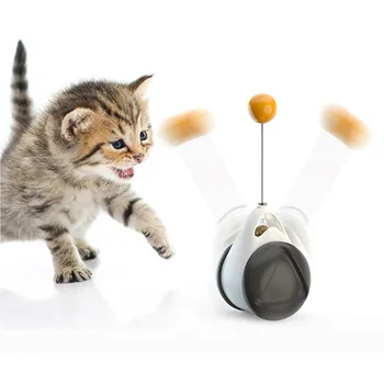 Smart Kačių Žaislai Pet produktų, Automatinė Naudotis Funny Cat Žaislai Interaktyvus Masažuoklis Nesandarus, Kamuolys, Žaislai Katėms Pet Tiekėjų