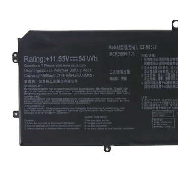 Kede 11.55 V 54Wh Originalus C31N1528 Baterija Asus UX360 UX360CA UX360CA-C4008T C4028T C4041T FC060T UBM1T 0B200-00730200