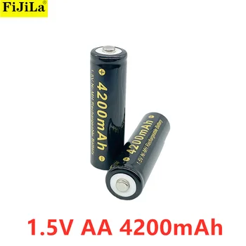 2021 daug AA 4200mAh daugkartinio įkrovimo baterija 1,5 V Šarminės Įkrovimo batery led šviesos žaislas, mp3 Nemokamas pristatymas