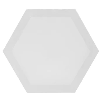 Naujas Šešiakampis Tuščią Ekraną Medinės lentelės Baltos Drobės Rėmo Valdybos Plokštė Akvarelė 
