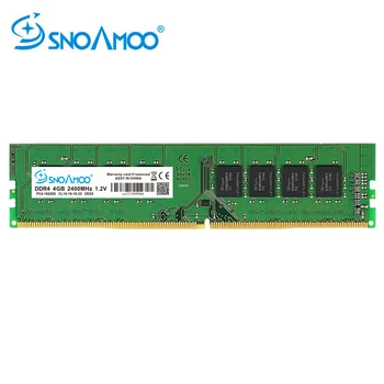 SNOAMOO DDR4 4GB 2133MHz ar 2400MHz DIMM KOMPIUTERIO Atminties Paramos plokštė ddr4
