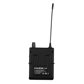 ANLEON S2 Stereo Belaidės stebėjimo Sistemą Belaidžio ryšio Ausinių, Mikrofono Siųstuvas Sistemos 526-535Mhz 100-240V NTC Antenos Komplektas