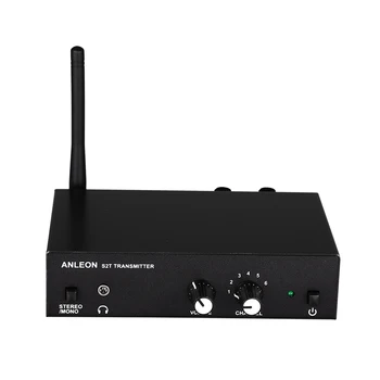 ANLEON S2 Stereo Belaidės stebėjimo Sistemą Belaidžio ryšio Ausinių, Mikrofono Siųstuvas Sistemos 526-535Mhz 100-240V NTC Antenos Komplektas