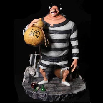 Vienas Gabalas Basuko Shotto Statula Vasco Kulka Blackbeard Piratai Krūtinė pilnametražis Portretas Drunkard GK Veiksmų Skaičius, Žaislų 37CM Q537