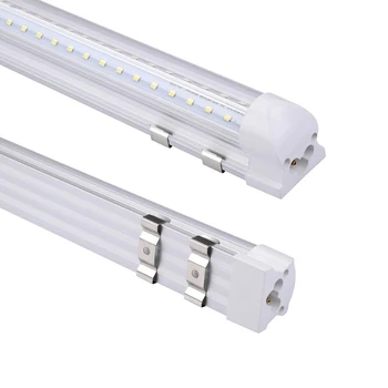 6ft LED lempa T8 1.8 M V formos Integruota Parduotuvė Šviesos Šviestuvas su LED lempa SMD2835 56W 
