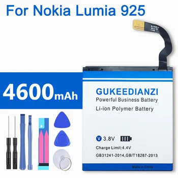 BL-4YW Naujas 4600mAh Li-ion Baterija Nokia Lumia 925 925T 922 RM-893 RM-892 RM-955 Podiumo RM 892 893 955 Baterijos