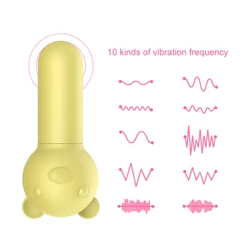 Mini 10 Greičio Vibracija USB Įkrovimo Suaugusiųjų sekso žaislai Moterims, Wand Massager sexoshop вибратор женский куни игрушки секс