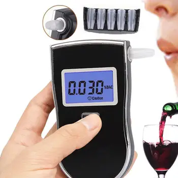 2019 NAUJŲ Karšto parduoti-818 Profesinę Policijos Skaitmeninis Kvėpavimas Alkoholio Testeriai Breathalyzer Analizatorius Detektorius Praktinių DFDF