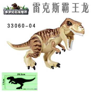 Didelis 20-28cm Žiauriai Raptor Dinozaurų Fosilijos Dinozaurų Skaičius Pastate Blokų, Plytų Juros periodo Parkas Suderinama Dino Žaislas Vaikams