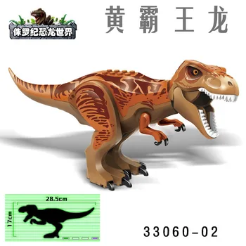 Didelis 20-28cm Žiauriai Raptor Dinozaurų Fosilijos Dinozaurų Skaičius Pastate Blokų, Plytų Juros periodo Parkas Suderinama Dino Žaislas Vaikams