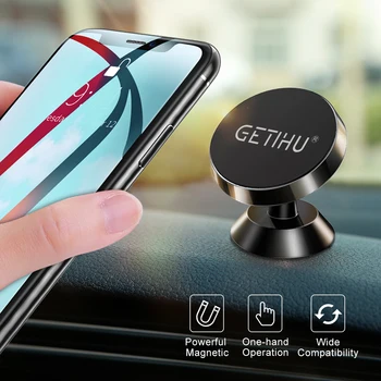 GETIHU Magnetinio Automobilio Savininkas Mini Oro Angos Kalno Magnetas Mobiliojo Telefono Laikiklis Universalus iPhone 