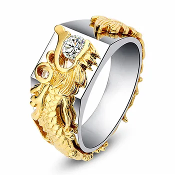 925 Sterling Sidabro Spalvos Deimantų Uždaryti Žiedas Vyrams ir Moterims Atskyrimo Cirkonis Mados Žiedas Platinum 18K Yellow Gold Jewelry