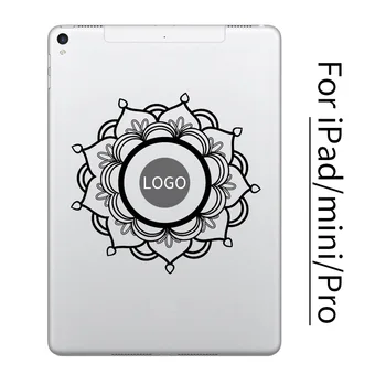 Mandala Gėlių Tablet PC Vinilo Lipdukas, skirtas Apple iPad Decal Oro Mini Pro 7.9/9.7/10.5/12.9 colių Meno Nešiojamas Odos Macbook Lipdukas