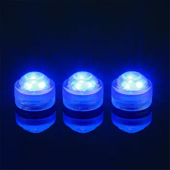 Kitosun atsparus Vandeniui Dizainas Baterija Elektrinis Mini LED Lemputė su Nuotolinio valdymo pultelis, Vestuvių Stalo Vaza Apšvietimas