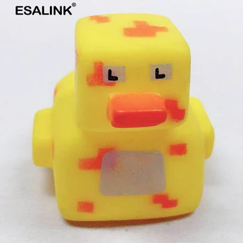 ESALINK15Pcs 5CM Žaislai Vonios Aikštė Modelis Antis Kūdikių Vonios Žaislas Gumos Ančių Kūdikių Vonia Nustatyti Naujagimio Vonia