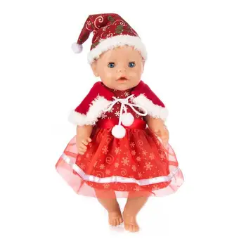 2 Stilių Kalėdų Nustatyti Pasirinkti Lėlės Drabužiai Tinka 43cm baby Lėlės drabužiai atgimsta Lėlės Priedai
