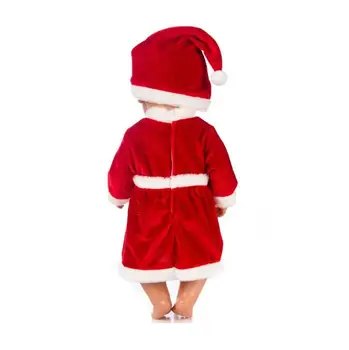 2 Stilių Kalėdų Nustatyti Pasirinkti Lėlės Drabužiai Tinka 43cm baby Lėlės drabužiai atgimsta Lėlės Priedai