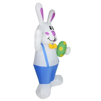 1.9 m Pripučiami Easter Bunny Lėlės Žaislas LED Nakties Šviesos Paveikslas Kieme Lauko Sodo Šalis Ornamentu Dekoravimui