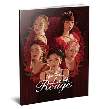 Raudonos Aksomo La Rogue fotoalbumą Irene SeulGi HD Nuotrauka Džiaugsmo Wendy Kpop Plakato Nuotrauką