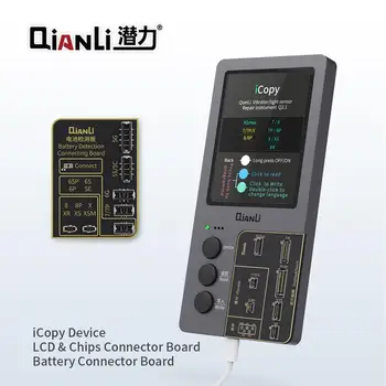QianLi iCopyPlus2 iphone5/5S/6/6S/7/8/X/ XS akumuliatoriaus patikrinimas Tiesa tonas rodyti duomenis covery telefonu remontas