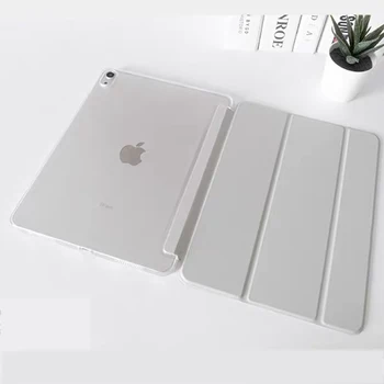 Tablet Case For iPad 4 Oro 10.9 2020 m. PU Odos Tri-fold Dangtelis, Skirtas 