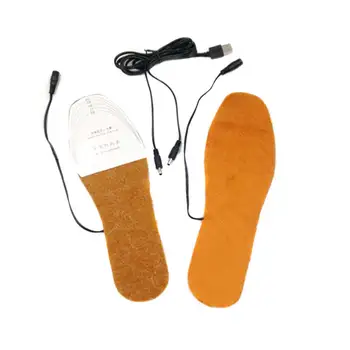 USB Elektriniai Šildomi Vidpadžiai Batai Batai Kojų Pėdų Šilčiau Trinkelėmis Pagalvėlė FS99