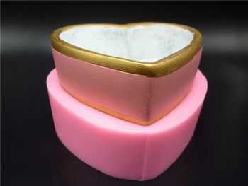 3D Meilės Vazonas Cemento pelėsių Tortas Pelėsių Silikono Formos Šokolado Gipso Žvakė Muilo Saldainiai Pelėsių Virtuvės Kepimo Nemokamas Pristatymas