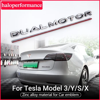 Model3 Automobilių uodega laišką, etiketės, Tesla Model 3 Priedai uodega lipdukas kosmoso x tesla model y Tesla Model S Modelis 3 Tesla logotipas