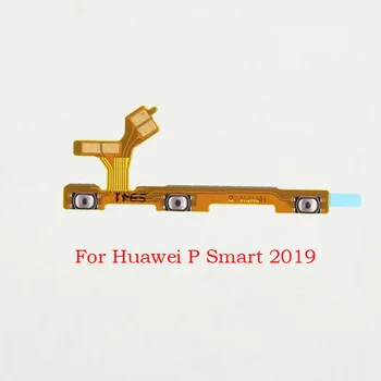 10vnt/daug Galios ON OFF Tūris Aukštyn Žemyn Pusėje Mygtuką Flex Kabelis Huawei P Smart 2019 Power On Off Tūris Jungiklis Flex